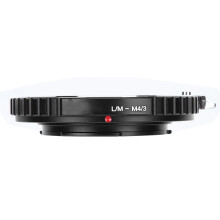 Fikaz l MM4/3 lensadapterring, compatibel met Leica M-vatting lenzen en ook geschikt voor Olympus M4/3-vatting.
