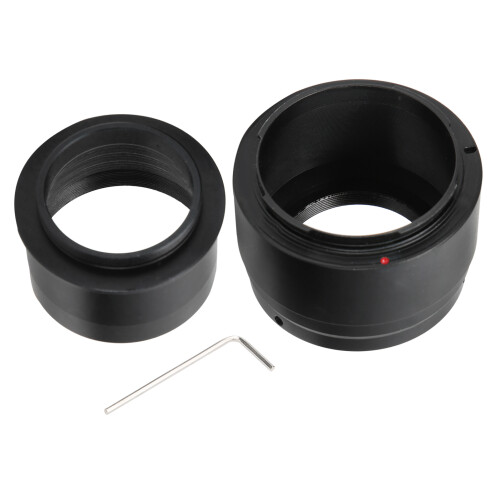 Adaptador de montagem T de 2 polegadas para telescópio e anel adaptador para lente de câmera compatível com câmeras Nikon com montagem Z. 1