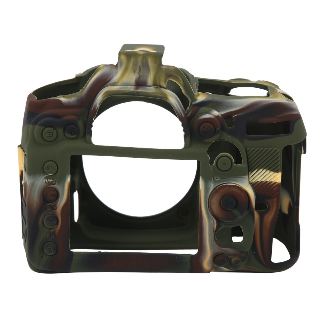Camera Protective Shell Silicone Case Cover Fit Compatible With Nikon D7000 Camera Accessoriescamouflage 3636748289055