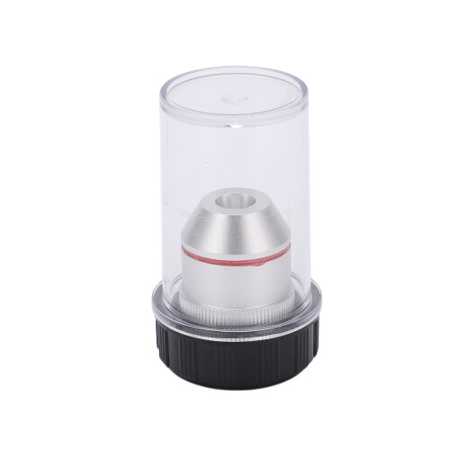 2x 195 Achromatic Objectives Low Magnification RMS Thread 20.2mm Compatible With Biological Microscope 2
