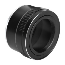 Fikaz T2-NEX lensadapterring van aluminiumlegering, compatibel met T2-vattinglenzen en Sony E-vattingcamera's.