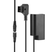 DCC16 naar D-TAP-koppen, volledige decodering, dummybatterij, rechte lijn, compatibel met Lumix S1 seriële camera