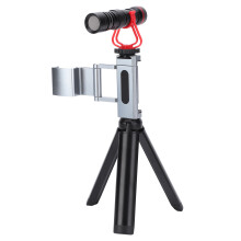 Gearrthóg Oiriúntóra Tripod Deisce, Tacar Micreafóin, Gabhálas Lámhach Físeáin, Ag luí le Ceamara OSMO POCKET