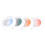 Instant Camera Flashlight Flash Filters Set Compatible With Fujifilm Instax Mini 7S 8/8+/9 (Gradient) 1