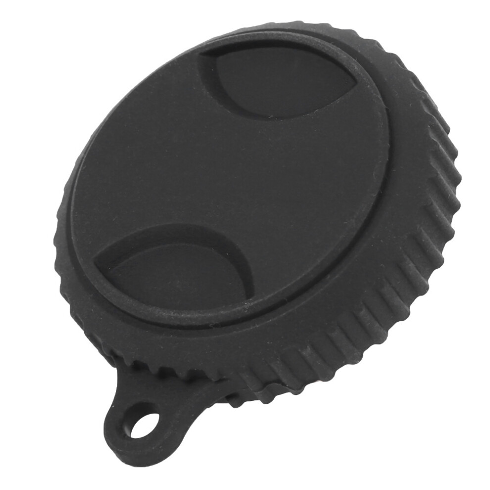 Sunnylife Soft Silicone Dustproof Waterproof Tight Fitting Lens Protection Cover Compatible With Insta 360 One R 1-Inch Lenses Black 3514413351484