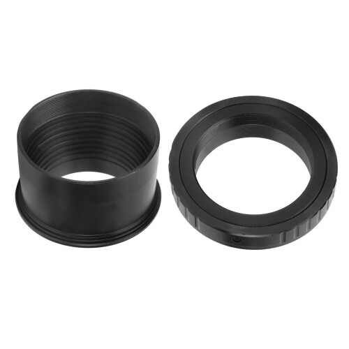 Adaptador de montagem T de 2 polegadas para telescópio e anel adaptador para lente de câmera compatível com câmeras de montagem Pentax K. 1