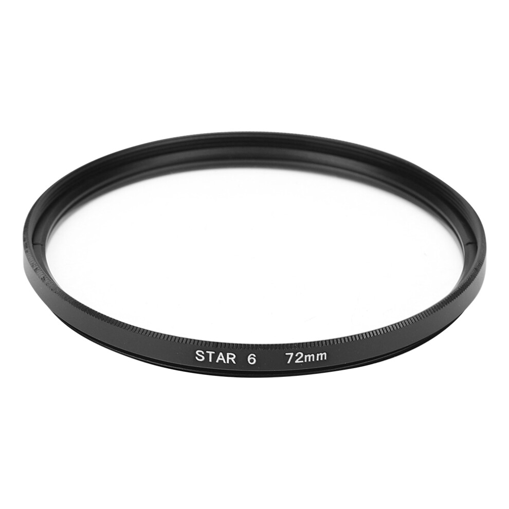 Junestar Star Lens Filter 72Mm Compatible With Canon/Nikon/Sony/Pentax/Olympus/Fujifilm Camera Lenses 3673944791784