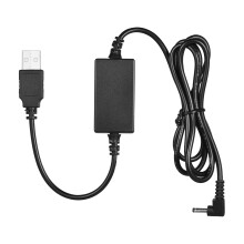 Andoer 5V USB naar LP-E17 dummy-batterijpakket DC-koppelingadapter, vervangend, compatibel met Canon EOS M3/M5/M6 camera's