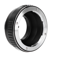 Fikaz OMM4/3 Objektivadapterring, kompatibel mit Olympus OM-Mount-Objektiven an Olympus M4/3-Mount-Kameras