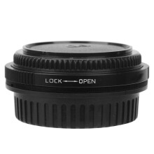 FDEOS-Objektivanschlussadapter, kompatibel mit Canon FD-Objektiven und Canon EOS EF/EFS-Kameragehäusen