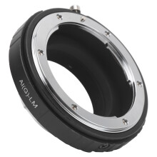 NEWYI AI(G)-LM Objektivadapterring, kompatibel mit Nikon AI-Bajonett-Objektiven und Leica LM-Bajonett-Kameras
