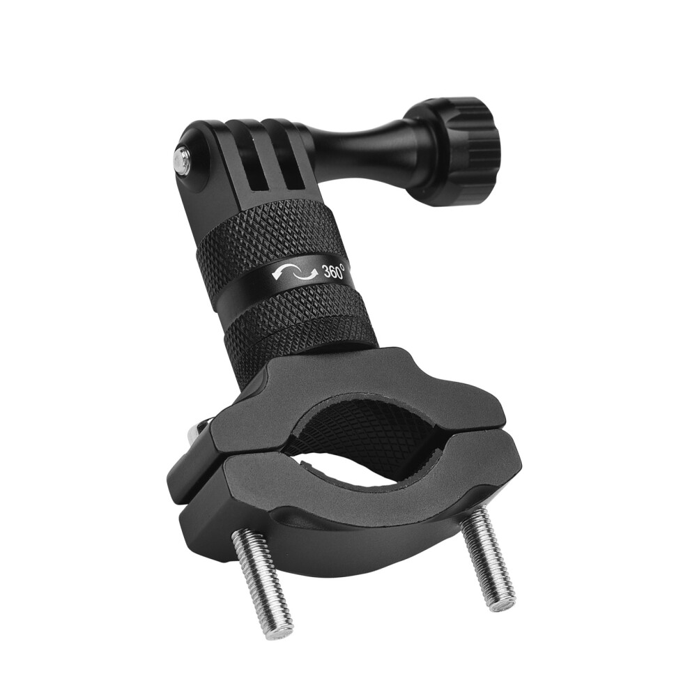 Aluminium Alloy Bike Bicycle Handlebar Mount Holder 360 Degrees Rotary Camera Mount Accessories For Yi Osmo & Other Action Camera 3562216105568
