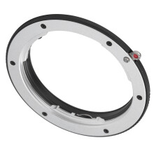 Elektronische lensadapterring, compatibel met Leica R-lenzen en Canon EF EFS-camera's.