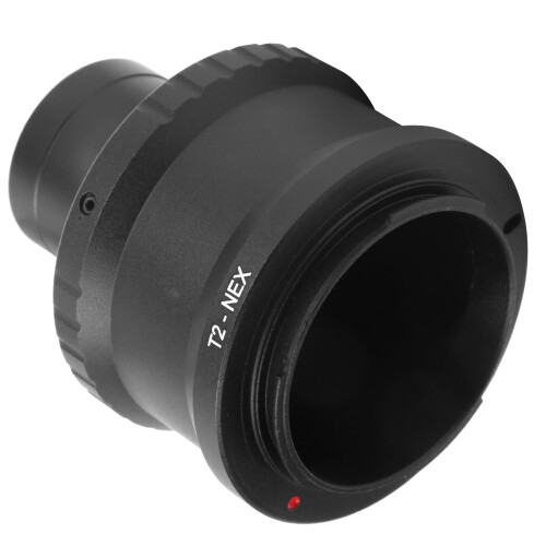 Adaptador de anel de montagem T para telescópio astronômico de 1,25 polegadas, compatível com câmeras mirrorless de montagem E. 2