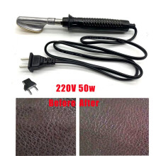 2X Electric Soldering Iron with Plastic Handle Flat Tip for Car Bumper Repair Hand Welding Tools EU Plug