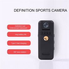 Body Worn Camera 1080P HD Video Recorder Photo Night Vision Wearable Security Cam for Guard Outdoor Evidence Capture