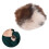 Protetor de vento peludo para microfone, compatível com microfones de lapela com clipe. 2