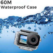 Magnetic Waterproof Case for OSMO Action 5 Pro 4 3 Underwater Dive Housing Protective Diving Cover Mount Accessories