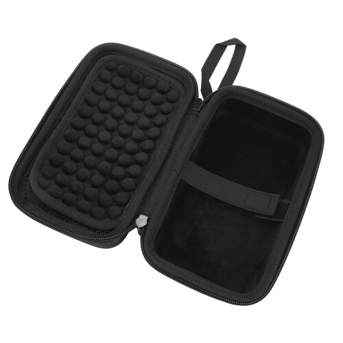 Estojo rígido para transporte de monitor de câmera em nylon e EVA com dupla camada, compatível com monitores de 5 polegadas. 2