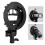 2X Support de Type S pour Support de Monture Bowens Support de Type S pour Speedlite Flash Snoot Softbox 6