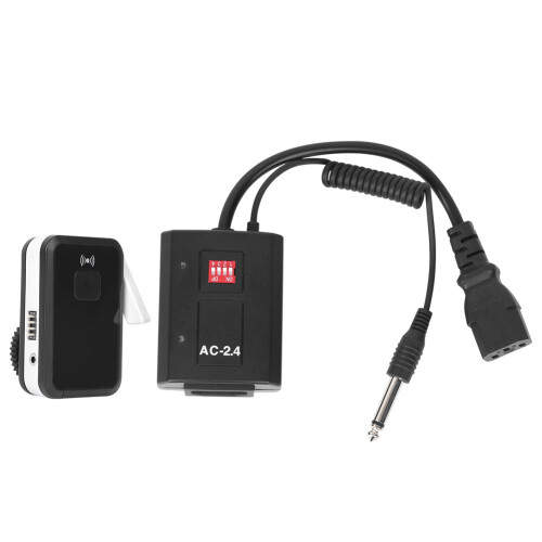 NiceFoto AC-2.4A Plastic Remote Control Trigger Anti Interference Support Synchronous Speed 1/320S Wireless Flash 2