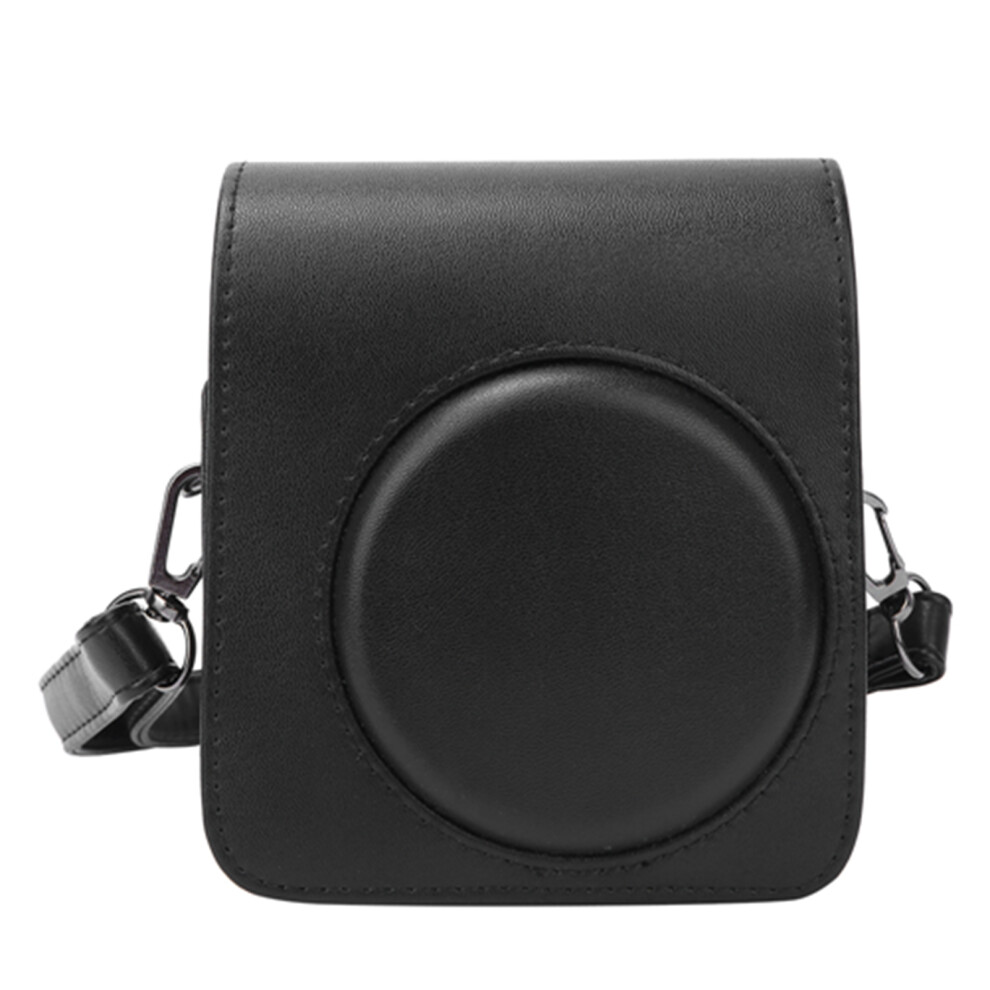 Pu Leather Portable Single Shoulder Camera Case Protective Pouch Cover Bag Compatible With Fujifilm Instax Mini70black 3333509968852