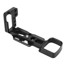 Poignée en forme de L, plaque de dégagement rapide multi-trous en alliage d'aluminium compatible avec l'appareil photo hybride Sony A6000