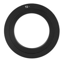 T2-EOS metalen adapterring, compatibel met T-telescoop-/reverslenzen, geschikt voor Canon EOS-camera's.