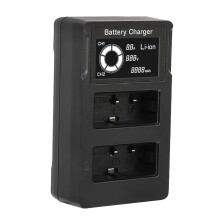 CA‑X2 LCD-Display, USB-Dualkanal-Kamera-Akkuladegerät, kompatibel mit M3 750D 760D
