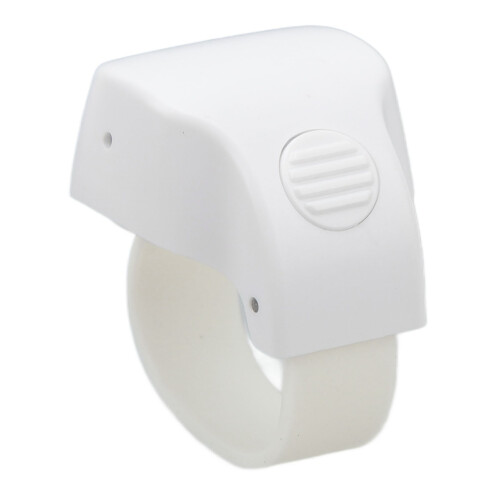 Bluetooth Remote Control Page Turner Rechargeable Remote Scrolling Ring Clicker Compatible With Android Compatible With IPhone Tablet White 1