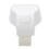 Bluetooth Remote Control Page Turner Rechargeable Remote Scrolling Ring Clicker Compatible With Android Compatible With IPhone Tablet White 3