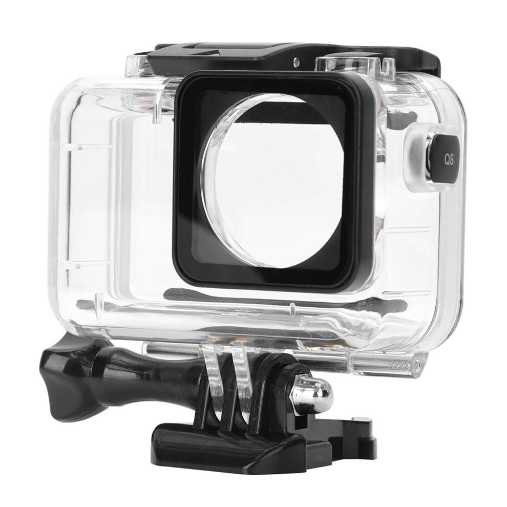 Pc Motion Camera 61M Protection Waterproof Shell Frame Case Diving Housing Compatible With Dji Osmo Action 3196073982422