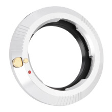 Aluminiumlegering ME-adapterring, compatibel met Leica M-vatting lenzen en Sony E-vatting camera's.