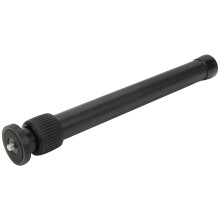 Universele uitschuifbare verlengstang van 45 cm, volledig van metaal, compatibel met camera-apparatuur met een 1/4 inch schroefgat.