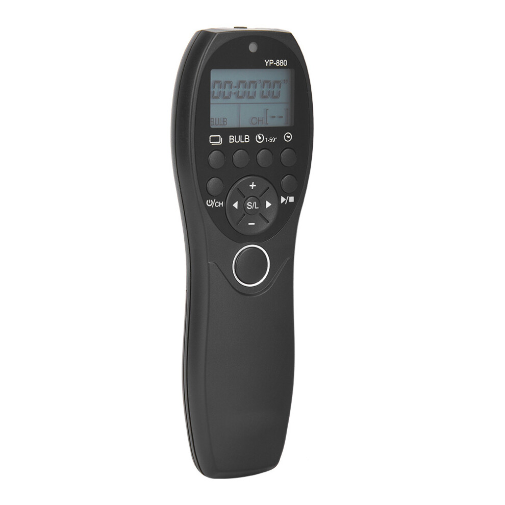 Yp-880 Camcorder Wired Shutter Release Timer Remote Control Lcd Display Screen Compatible With Sony Mirrorless Camera 3455028865778