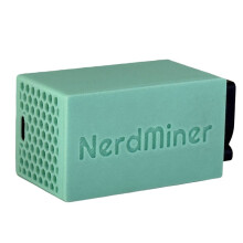 Nerdminer V2 Pro Max NMMiner 390KH/S Solo Lottery Miner Bitcoin Crypto Miner BTC Miner Nerd Miner with Cool Fan