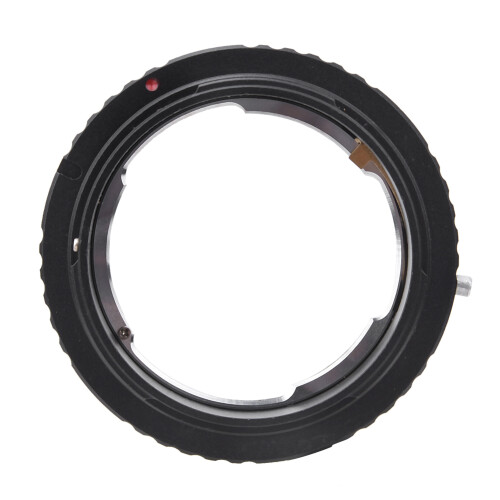 MD EOS-cameraadapterring, compatibel met Minolta MD-lenzen en Canon EOS-camera's.