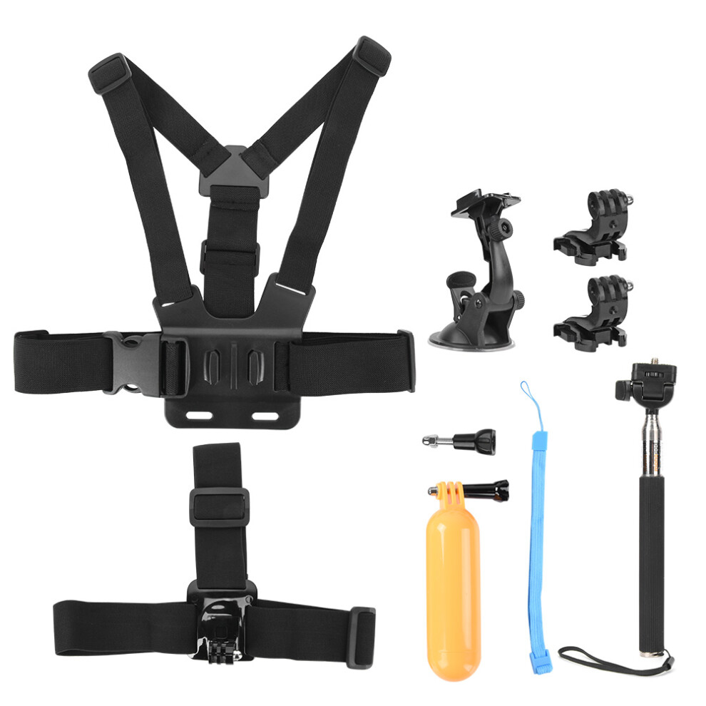 7 In 1 Action Camera Accessory Set Kit Compatible With Gopro Cycling Climbing Diving Recording 3326394226497