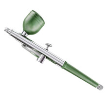 2X Tragbare Single Action Airbrush 0,3 mm Düsen Spray Airbrush Stift für Modell Kuchen Nagel Auto Malerei Beauty Inkjet-Grün