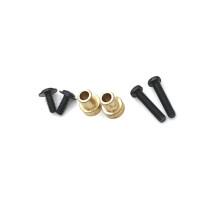 2X Front Bracket for MNMODEL 1/12 MN82 LC79 MN78 Remote Control Car Parts Metal Upgrade Silver