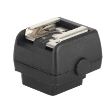 Mini plastic flitsschoenadapter/converter, compatibel met Alpha Flash camera-accessoire.