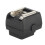 Mini plastic flitsschoenadapter/converter, compatibel met Alpha Flash camera-accessoire. 1