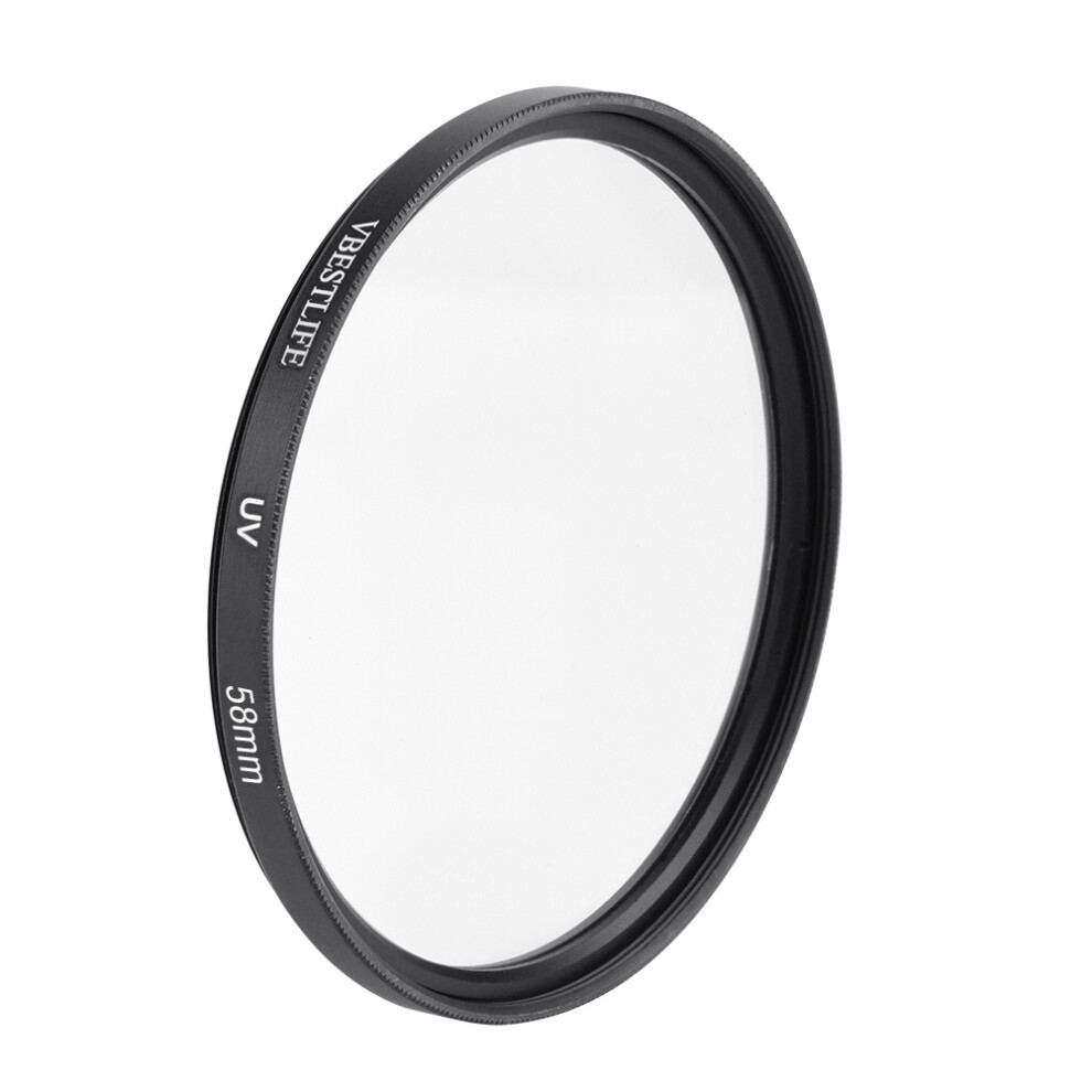 Vbestlife 3 In 1 Uv Cpl Fld Lens Filters Kit With Pouch Photography Tackle Set 58Mm 3620494687715