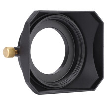 Vierkante zonnekap, accessoire compatibel met DV-camcorder digitale videocamera lensfilter (39 mm)