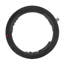 LR-EOS metalen lensvatting adapterring, compatibel met Leica R-lenzen en Canon EOS EF-vatting spiegelreflexcamera's.