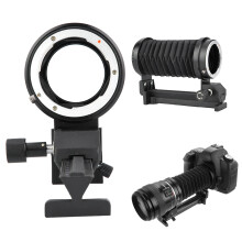 Síneadh Ceamara Macra Bellows le Tripod, Oiriúntóir Gléasta, Ag luí le Sony NEX