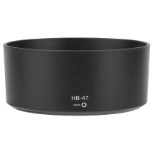 HB-47 ABS-Gegenlichtblende für Kameraanschluss, kompatibel mit dem Nikon AF S 50 mm f/1.4G Objektiv