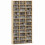 Homcom (Brown) HOMCOM DVD CD Media Storage Rack, Video Display Unit 2