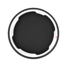 Professioneller Rücklinsendeckel aus Metall, kompatibel mit LEICA M-Mount-Objektiven, Fotozubehör, Schwarz
