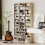 Homcom (Brown) HOMCOM DVD CD Media Storage Rack, Video Display Unit 7